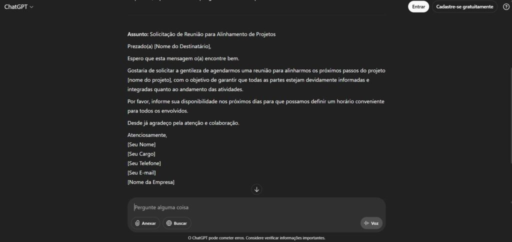 imagem ilustrativa de como usar ia para escrever e-mails gratuitos