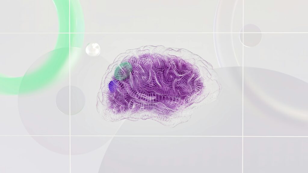 cerebro de uma inteligencia artificial generartiva